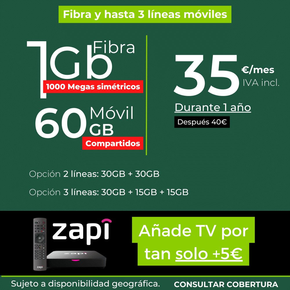 Eventos de Cáceres en streaming y en directo - Teleporte fibra móvil tv Zapi